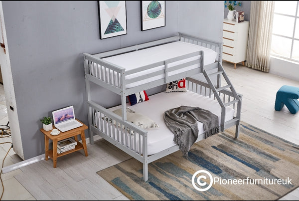 Triple Sleeper Wooden Bunk Bed