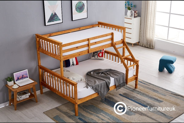 Triple Sleeper Bunk Bed for Kids & Adults